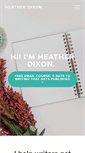 Mobile Screenshot of heatherdixon.ca